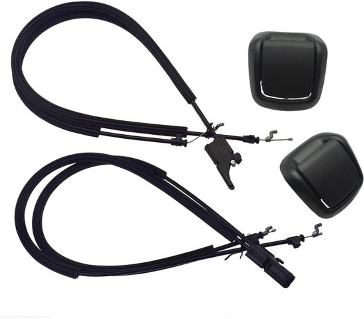 Verstelbare zitting kantelhandgreep en kabel voor voorstoelen, links en rechts, compatibel met Fiesta Mk5 en MK6
