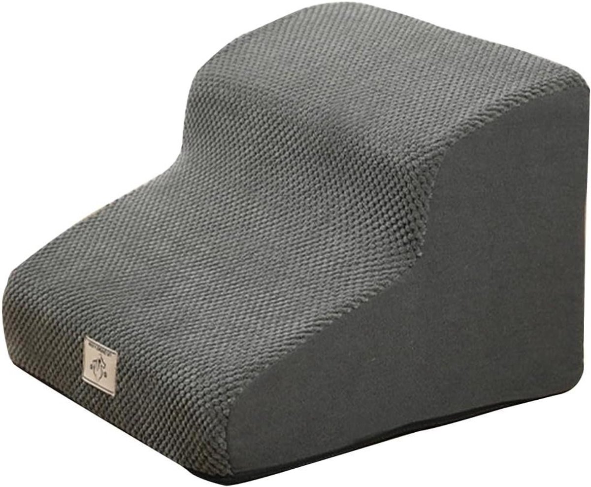 Huisdierladder - Kattenladder Hondentrap - Hulp bij Klimmen - Afneembare Wasbare Hoes - 40 x 40 x 30 cm - Grijs