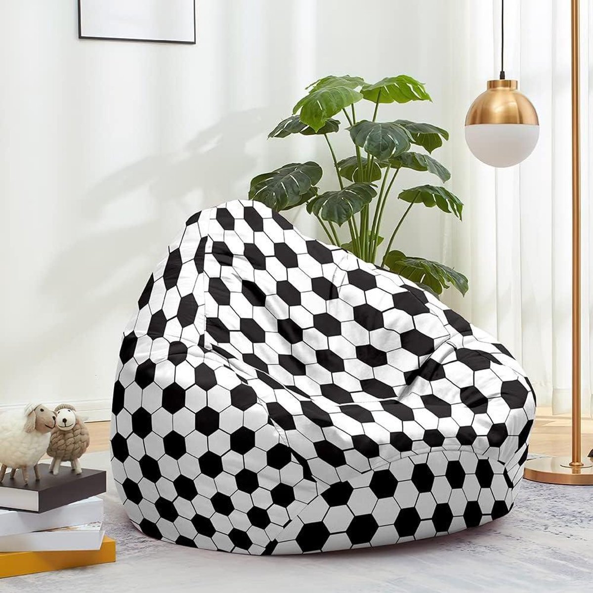 Zitzakhoes - Zitkussen Tas - Ontspannen Zitten - Wasbare Hoes - 70 x 80 cm - Klassiek