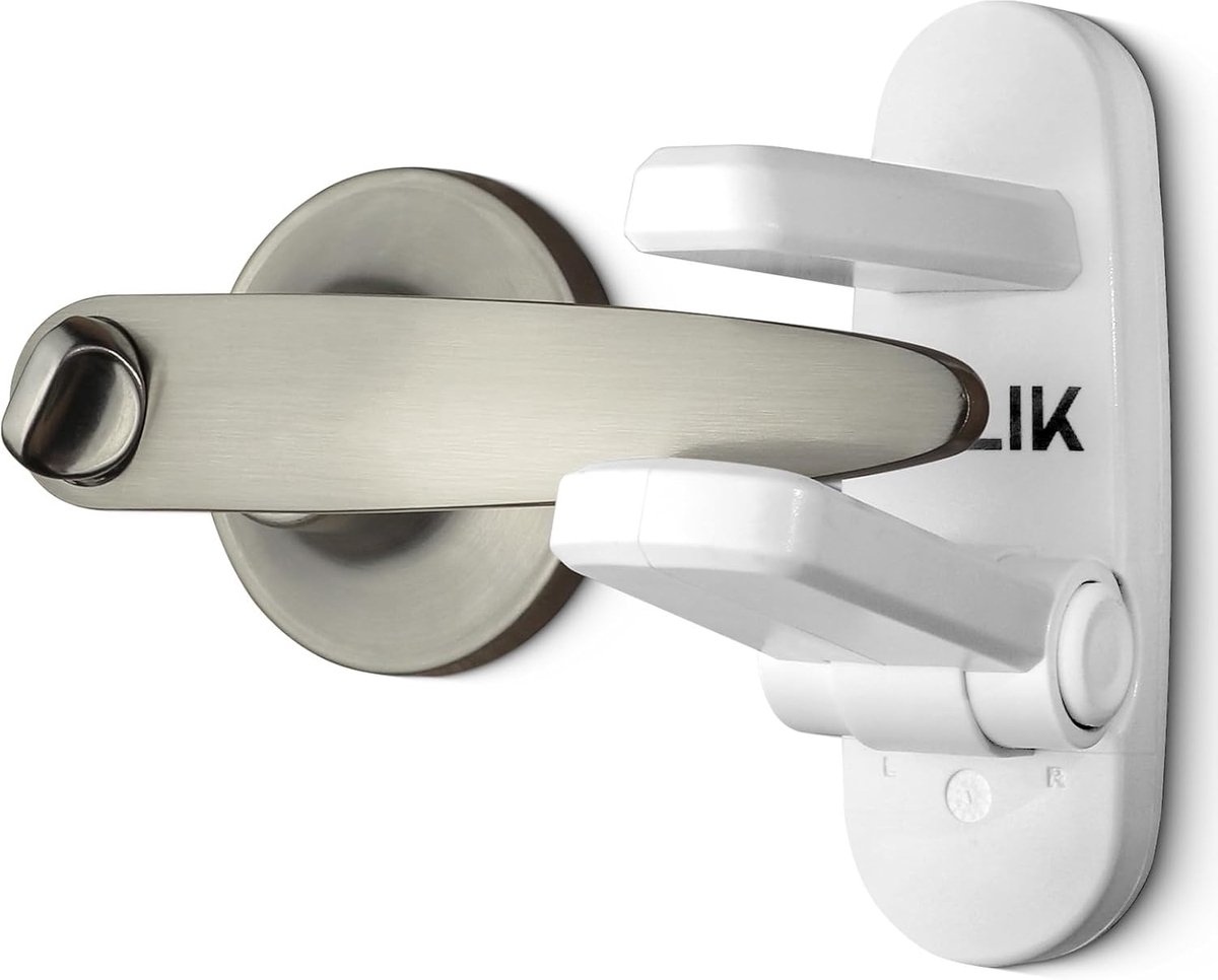 Kinderdeurklink slot - verbeterde veiligheid - 2 stuks - kindveilig, voor baby, hond & kat - SnelShoppen
