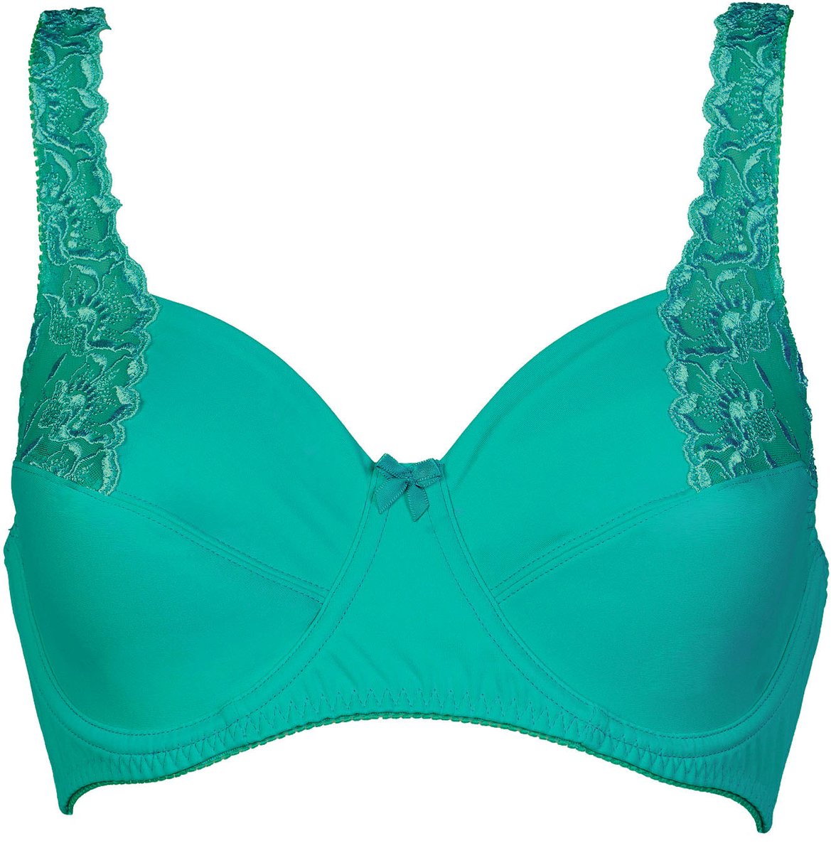 Elbrina Beugel BH - Embroidery - Dames - Turquoise -90B