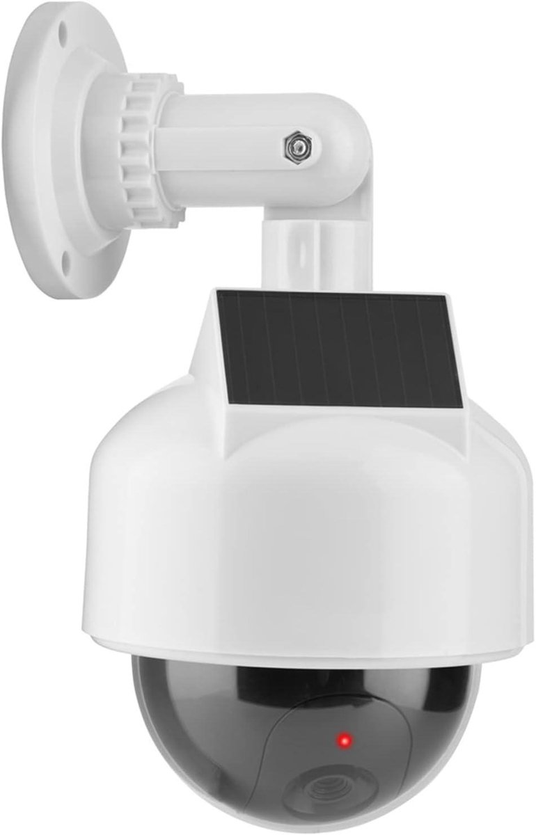 Dummy Beveiligingscamera - Nep Camera Schijncamera - Huis Beveiligen - Knipperend LED Licht - 24 x 13 x 13 cm