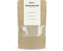 Bentoniet Klei Poeder - 150g - Gezichtsmasker Klei - 100% Natuurlijk - Diep Reinigend Clay Mask