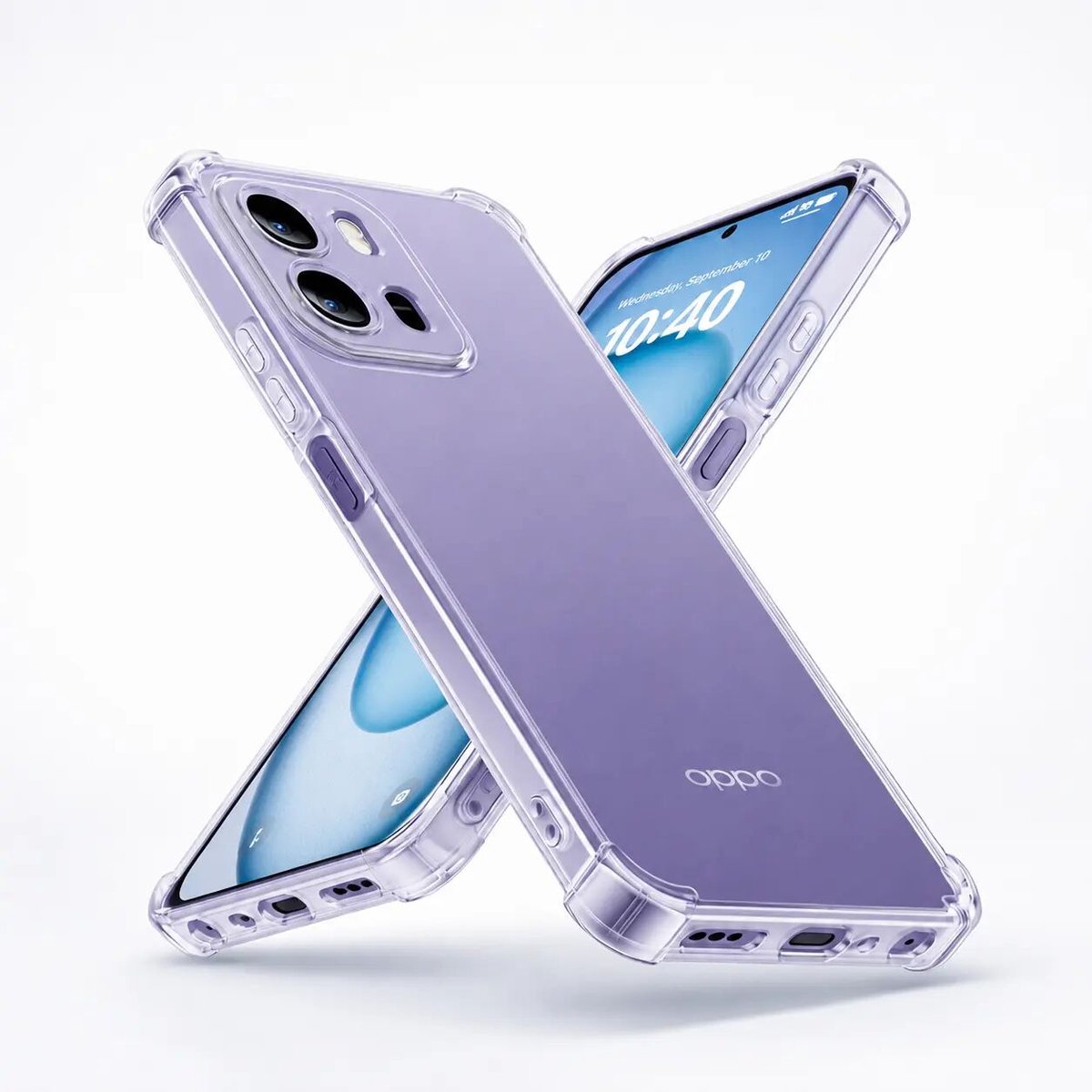 Transparant Hoesje Geschikt voor Oppo A6X | Schokbestendig TPU | Back Cover | Dun | Flexibel | Shockproof | Doorzichtig