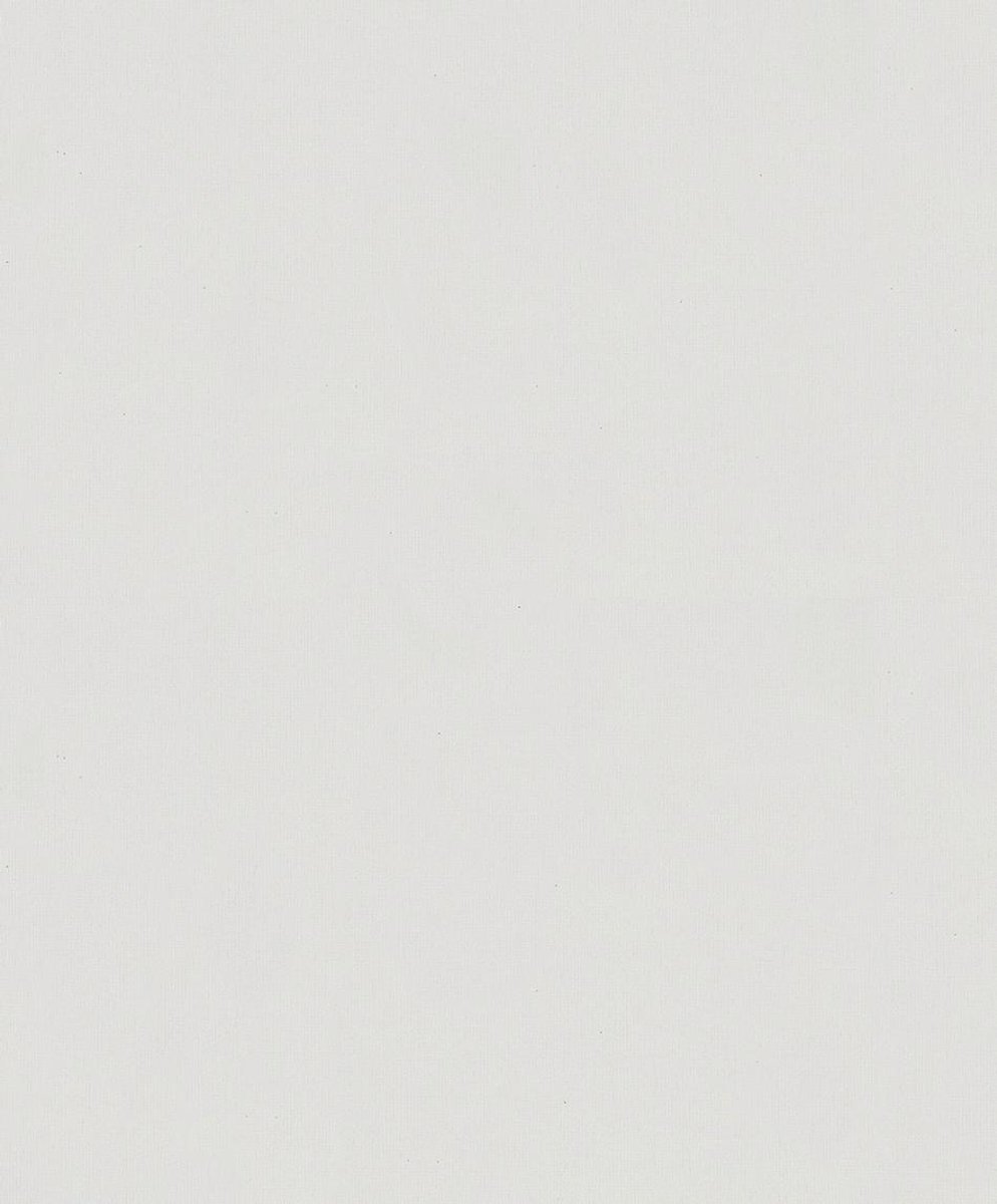 Behang - Linnenlook - Grijs - Effen Behang - Minimalistisch - Vliesbehang - Woonkamer Slaapkamer – Uni - 0,53 x 10,05 M - Whisper