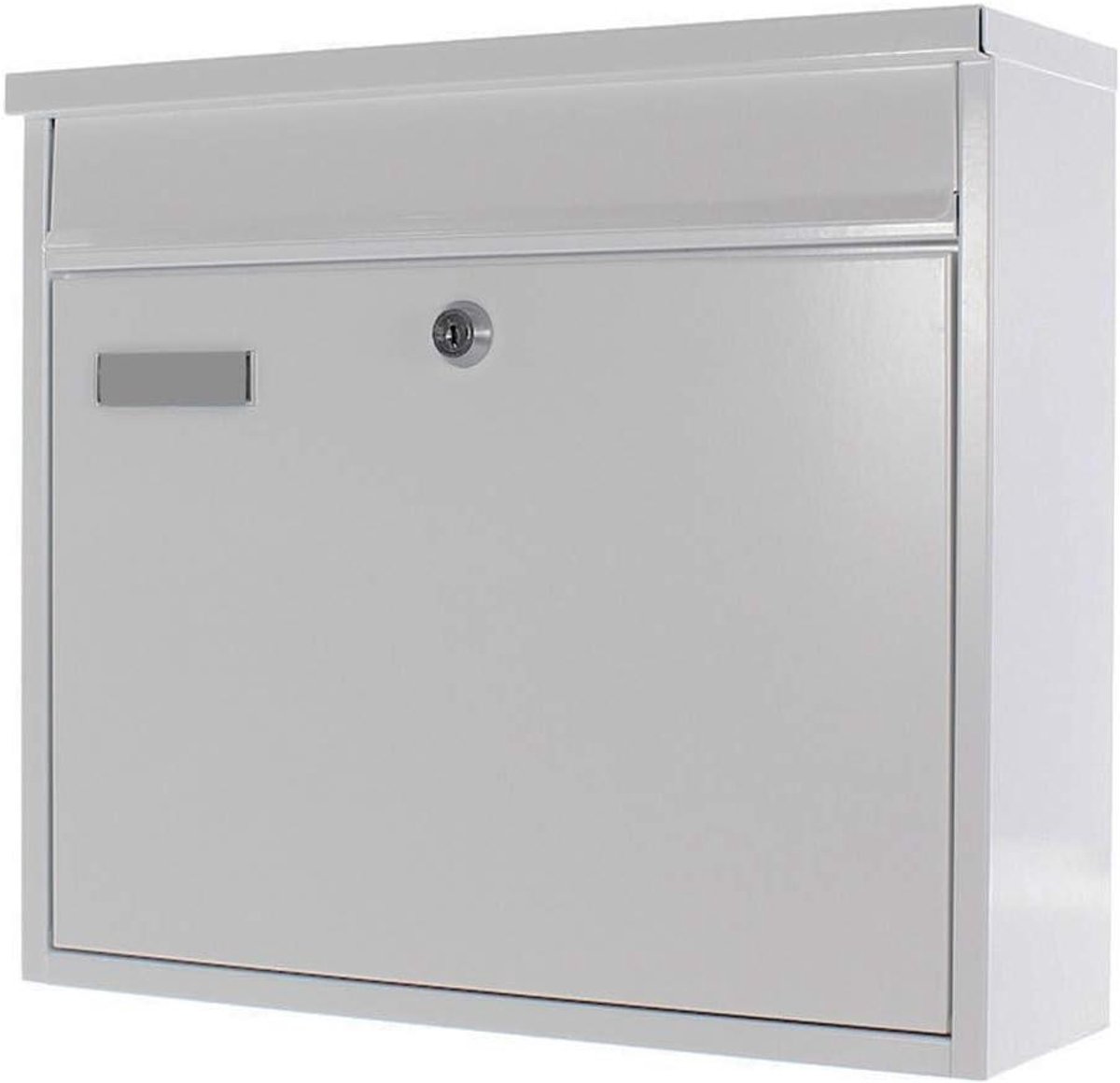 Brievenbus - Postbak Muur - Post Ontvangen - Inclusief 2 Sleutels - 315 x 360 mm - Wit