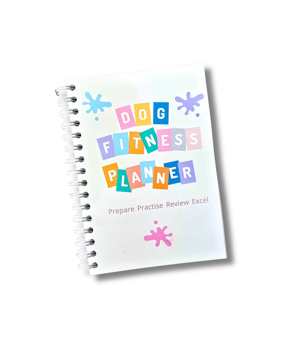 Dog Fitness Training Planner