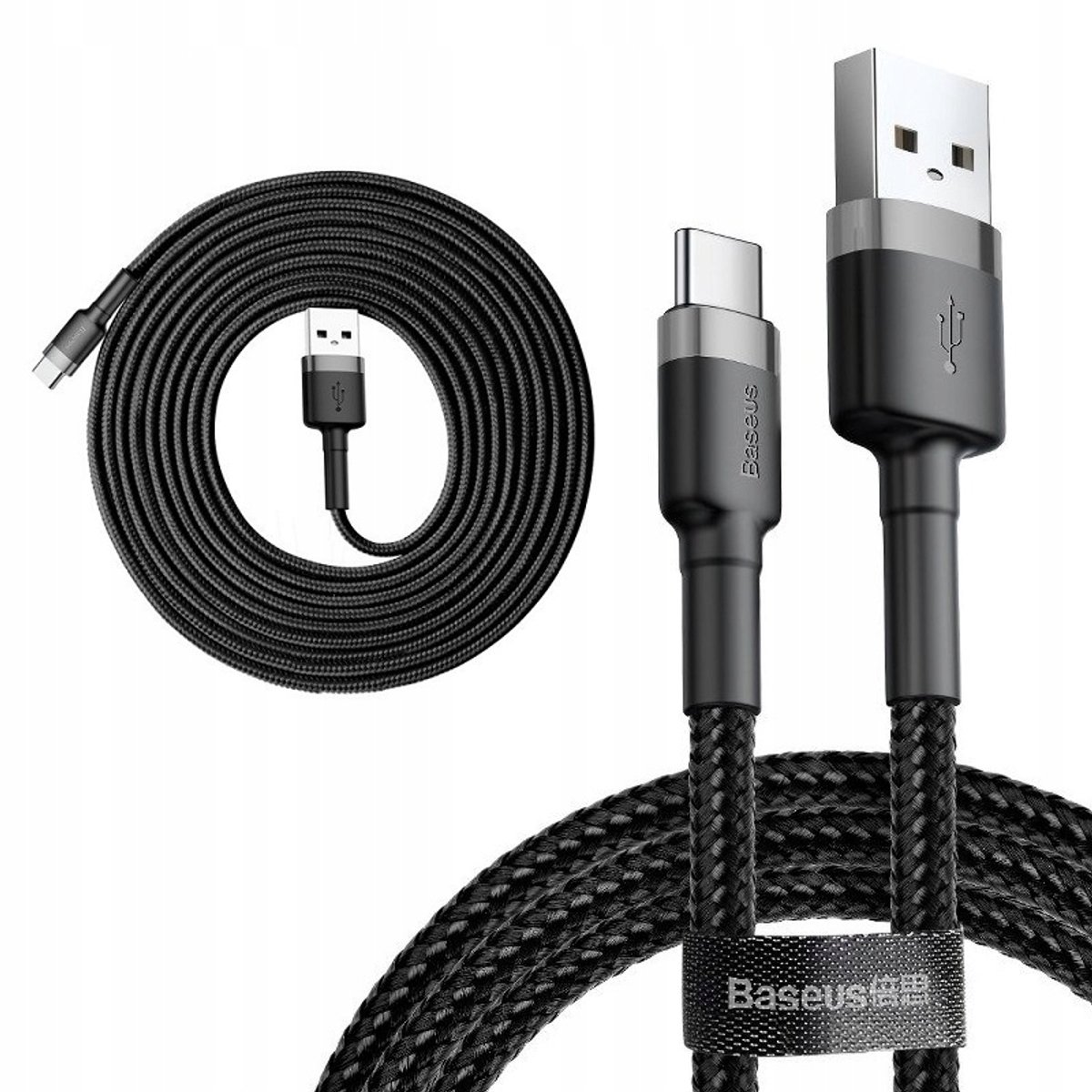 Sterke USB-C Laadkabel 300cm Nylon Gevlochten Snel Opladen