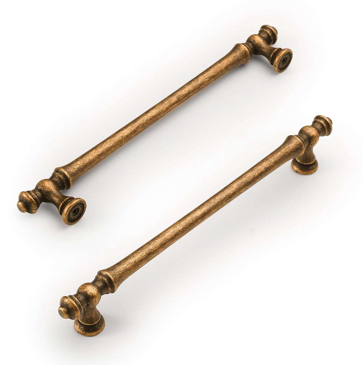 10 Stuks 160 mm Mat antiek brons Deurgrepen, zink legering, Morden Meubelgrepen, voor Keuken, Kantoor, Laden, Kast