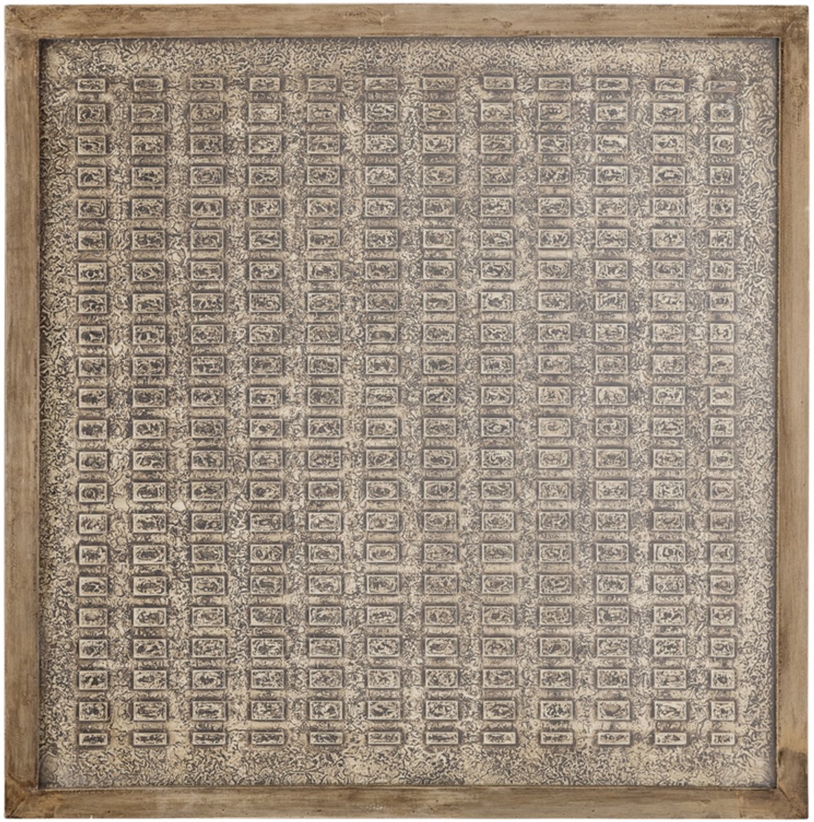 PTMD Sierre Bronze MDF Framed Wall Panel With Glass S