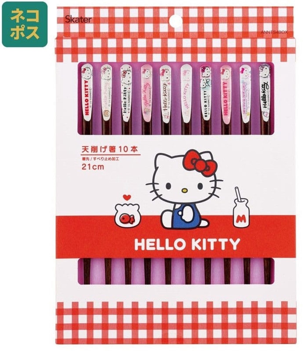 Sanrio Chopsticks 10-Pack Hello Kitty