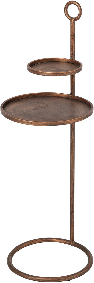 J-Line Bijzettafel - ijzer - brons