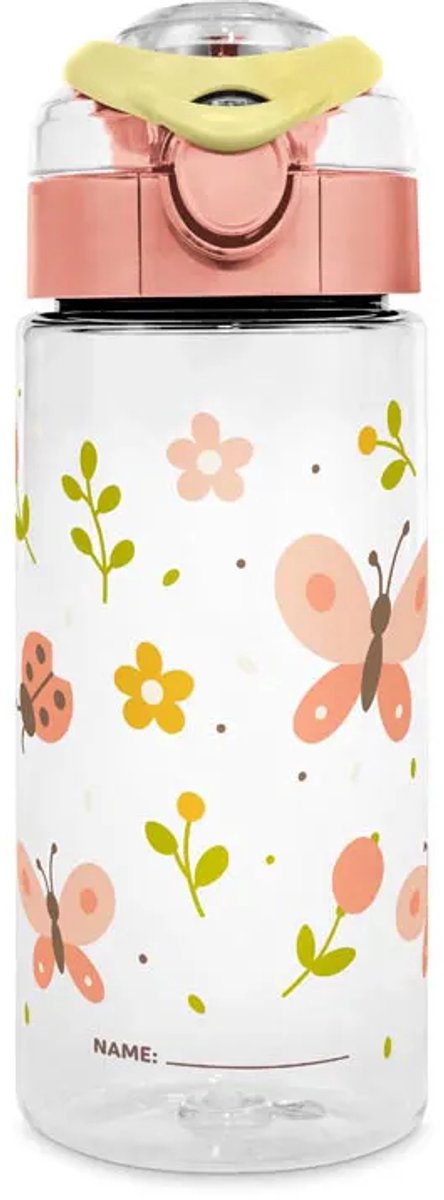 Miniland Butterfly Waterfles Transparant Kinderen