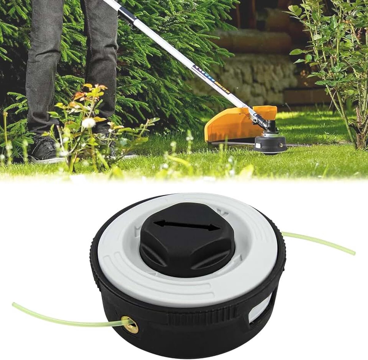 Kop voor grastrimmer, draadkop voor bosmaaier, autocut C 3-2 voor Stihl FSA 57 FSE 52 FSA57 FSE52 tuin gazononderhoud