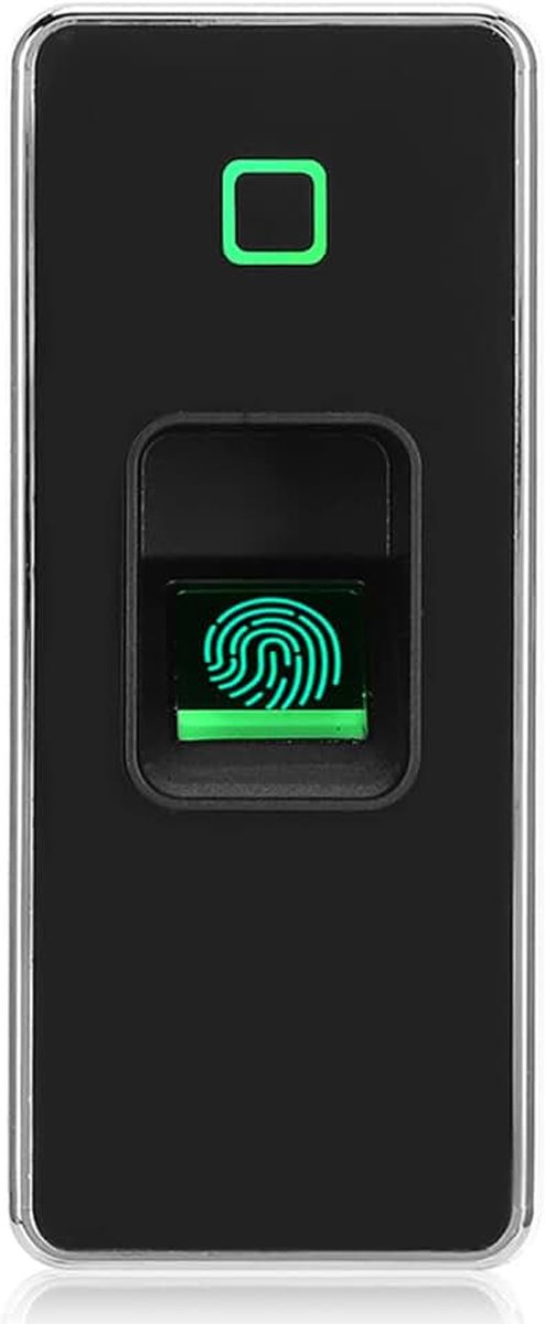 125KHZ Metalen Toegangscontroller, RFID-toegangscontrole RFID-kaartlezer Waterdichte Vingerafdrukdeuropener
