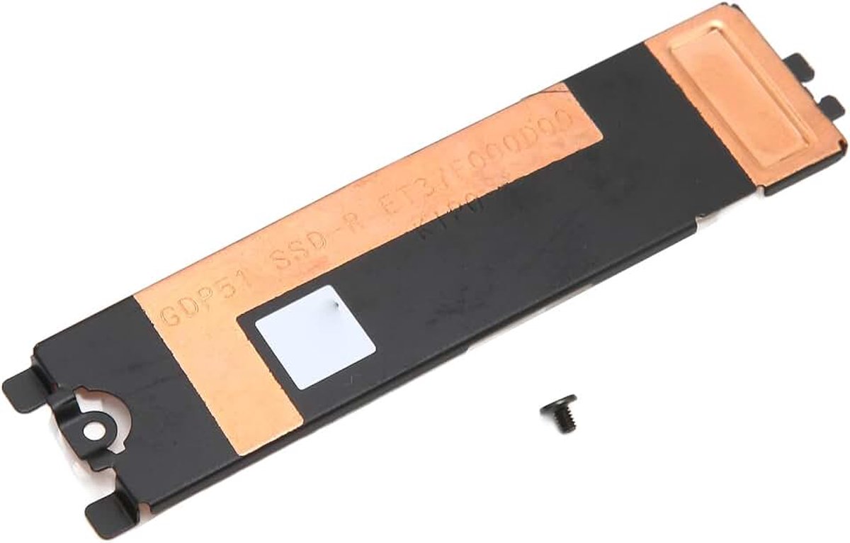 Heatsink Cover Voor XPS 15 9500 9510 9520 Precision 5550 5560 - Solid State Drive Cooling, Aluminiumlegering Hard Drive Cover, Rechter SSD