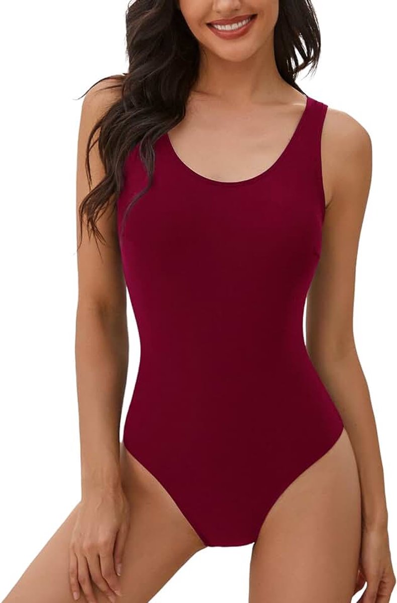 Heekpek Eendelig badpak voor dames, buikweg, vrouw, badmode, sportvest, gradiënt, badpak, slimfit, strandmode, rugvrij, push-up badpak, gevoerd zwempak