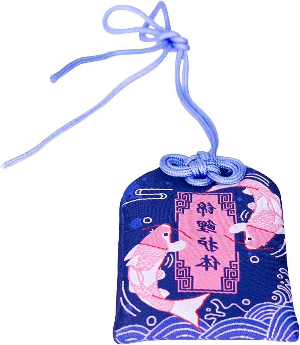 Japanse Gelukshangers - Omamori Amuletten - Voorspoed Wensen - Diverse Stijlen - 4x6 cm - Multicolor