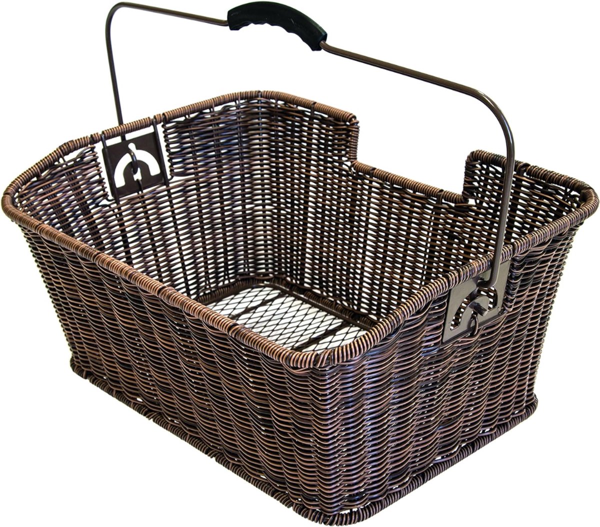VALI® Fietskrat - Pack 'n Pedal - Fietsmand - Bruin - 42cm x 30cm x 20cm