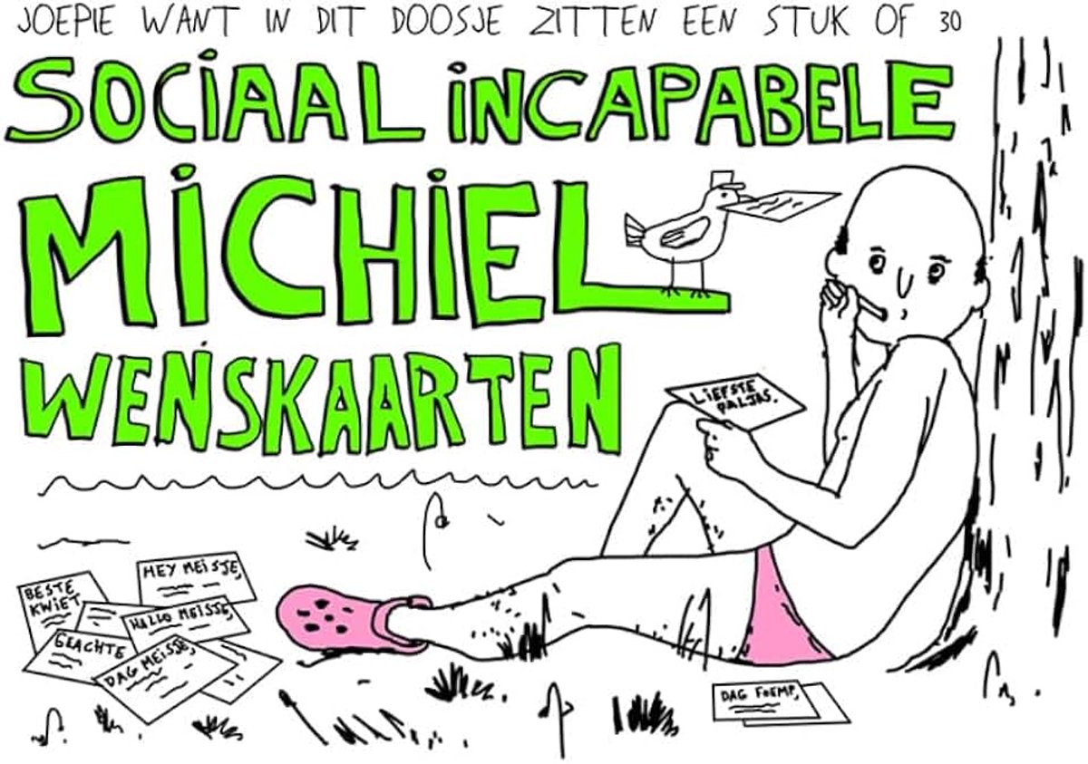 Incapabele Michiel. Wenskaarten