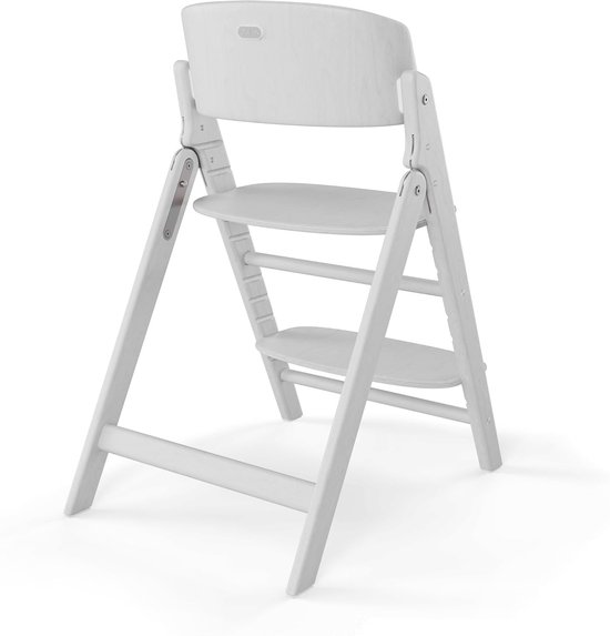Baby Stoel Set - Kinderstoel Wip - Groeit Mee - 3-in-1 Functie - 62 cm Hoog - Wit — afbeelding 2