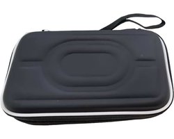 Harde Reishoesje Draagtas Draagbare Tas Hoes Schaal voor Nintendo GameBoy Color Advance GBA/GBC/GBP/DS Lite/NDSL/NDSi,voor Anbernic RG34XX,Zwart