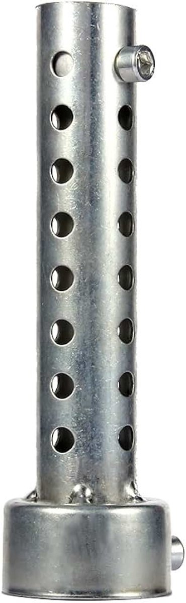 Pipe Silencer, Yctze Motorfiets Uitlaat Kan DB Killer Silencer Uitlaat Baffle Insert Zilver 42mm Universeel voor de Meeste Motorfietsen(42mm)