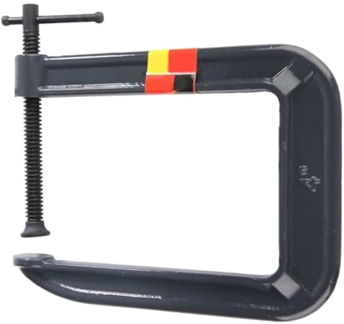 C-klem robuust staal U-klem met 100 mm klembreedte en 185 mm diepte voor houtbewerking timmerwerk gereedschap