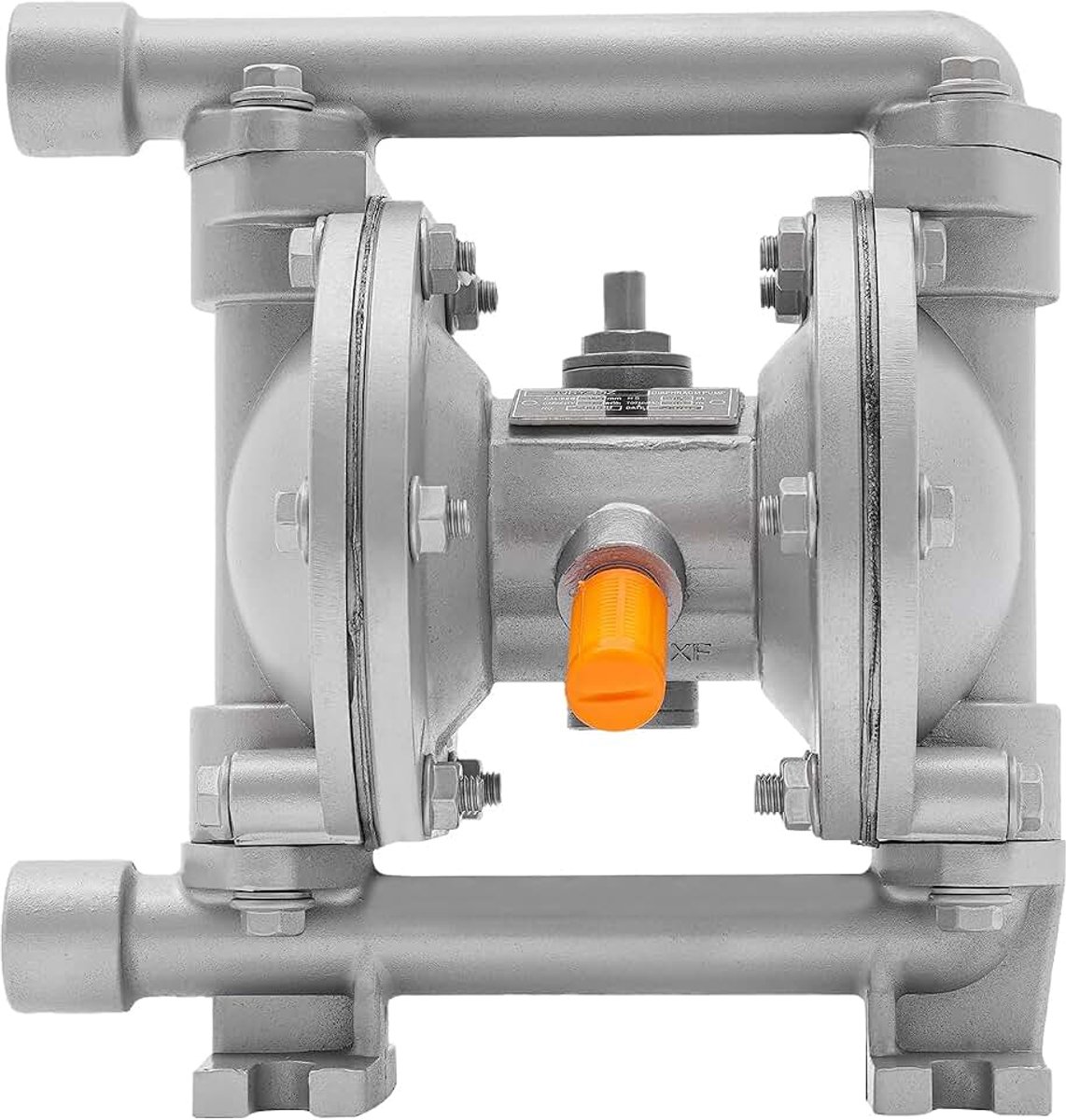 Dubbele membraanpomp membraan pneumatische overvulpomp 0-1 m³/h QBY-15Z debiet pneumatische transferpomp 7 kgf/cm³ Geschikt voor het extraheren van vloeistoffen