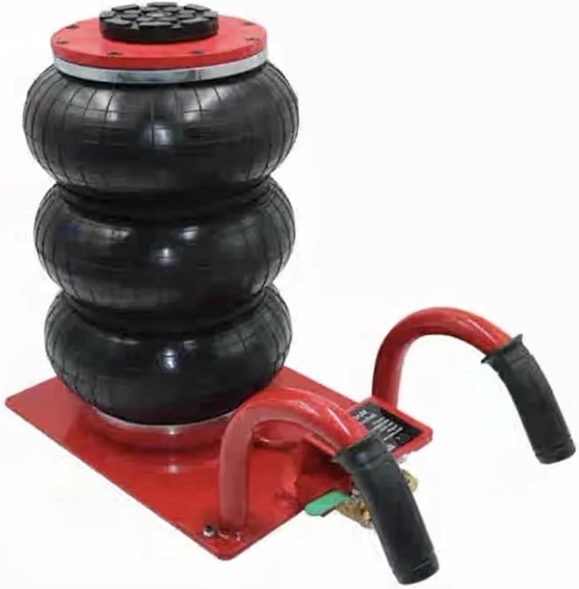 Pneumatische Krik - Airbag Krik Garagekrik - Voertuigen Hefen - Drievoudige Zak - 14-41 cm - Rood
