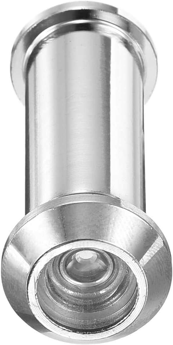 1/2" deurkijker kijkgaatje 160-graden deurkijker past 1-3/8" tot 2-3/8" deur kijkgat voor thuiskantoor hotel, zilver