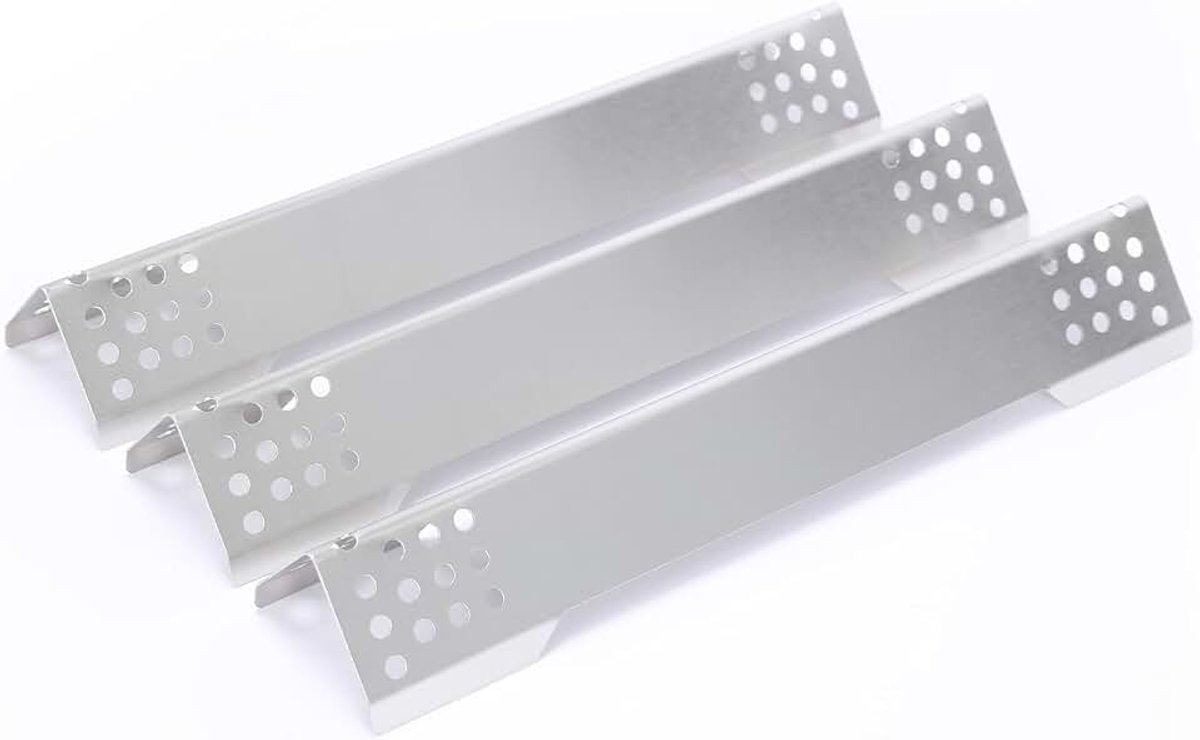 Roestvrijstalen branderafdekking voor Rösle Videro G3, G3-S, G3-S Nero, Vario+, vlamverdeler voor Rösle Videro G2, G4, G6 serie en Sansibar, 3 stuks