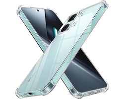 Transparant Hoesje Geschikt voor Xiaomi Poco X8 Pro Max | Schokbestendig TPU | Back Cover | Dun | Flexibel | Shockproof | Doorzichtig
