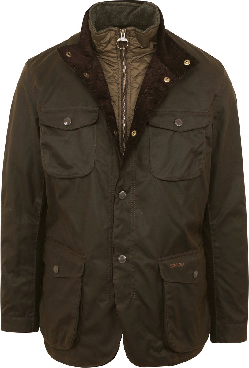 Barbour Waxjas Ogston Olive - Maat 3XL - Heren - Winterjassen