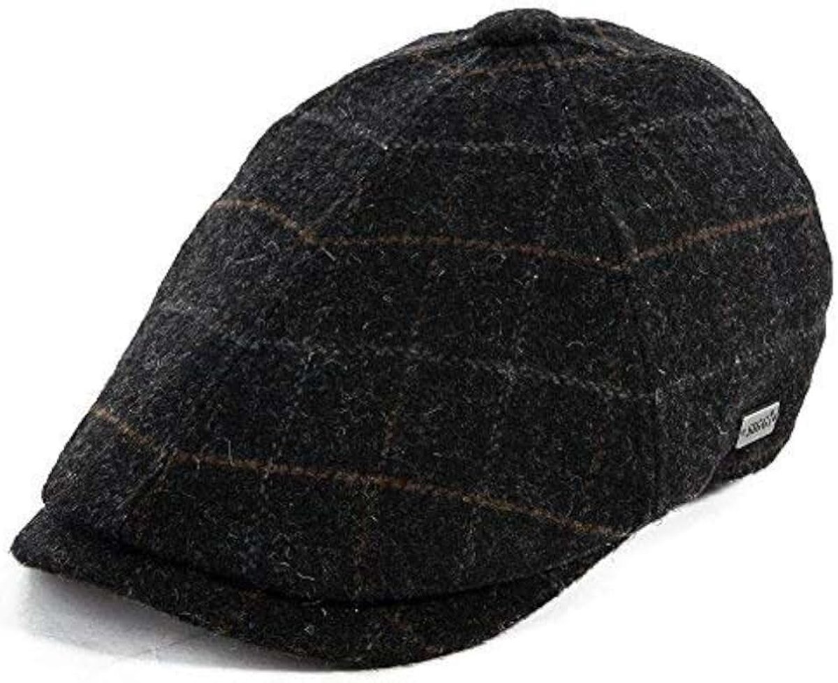 Wol Tweed Flat Cap Ivy Hoed met Oor Flaps Warmer Winter Oorflap Jacht Trapper Hoed voor Mannen