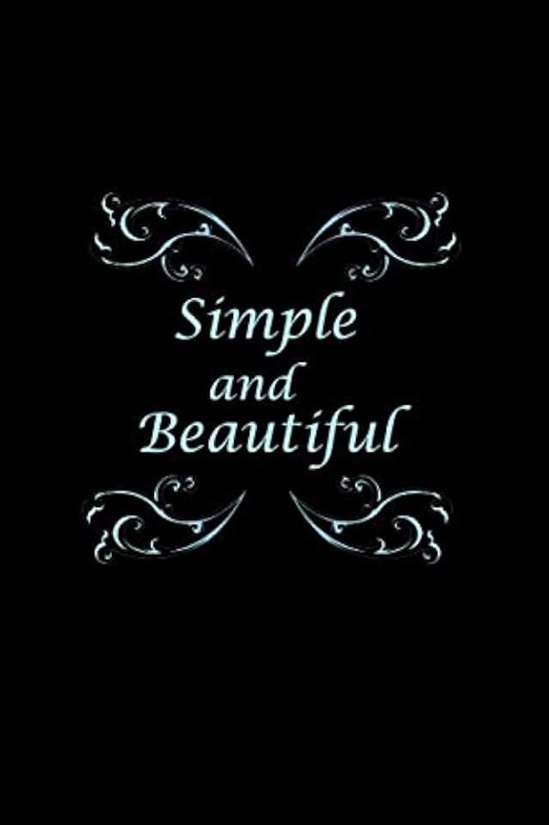 And Beautiful: A notebook helps you write your beautiful ideas