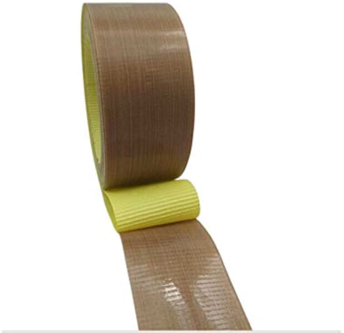Tape, Heat Seal Glas Teflon Tape - Zelfklevend (Pack van 1, 10mm x 10m)