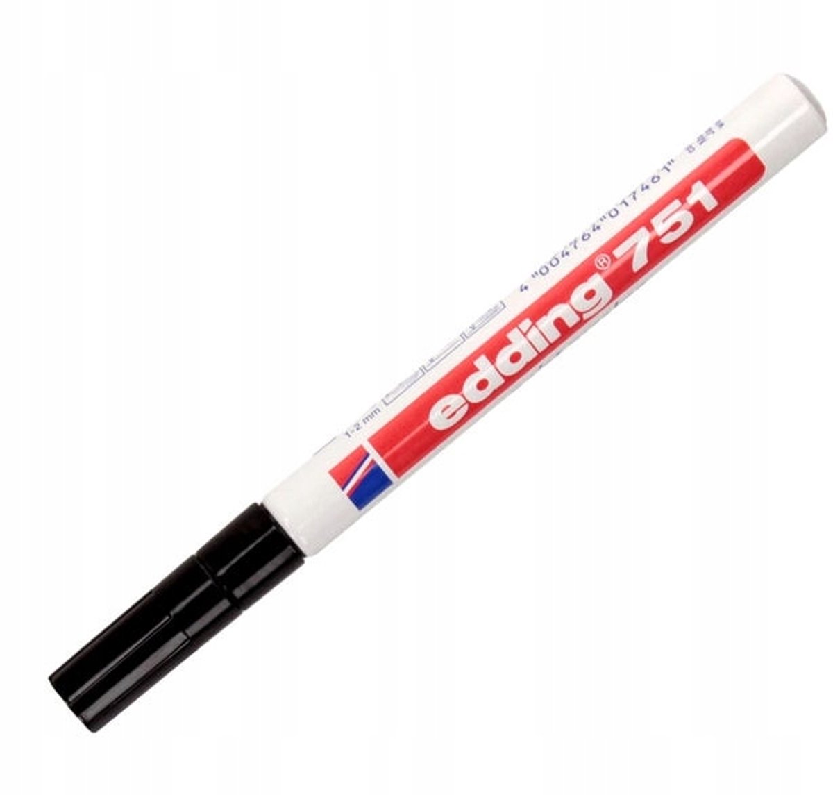 Edding Oliebasis Marker Zwart 1-2mm - Permanente Markering