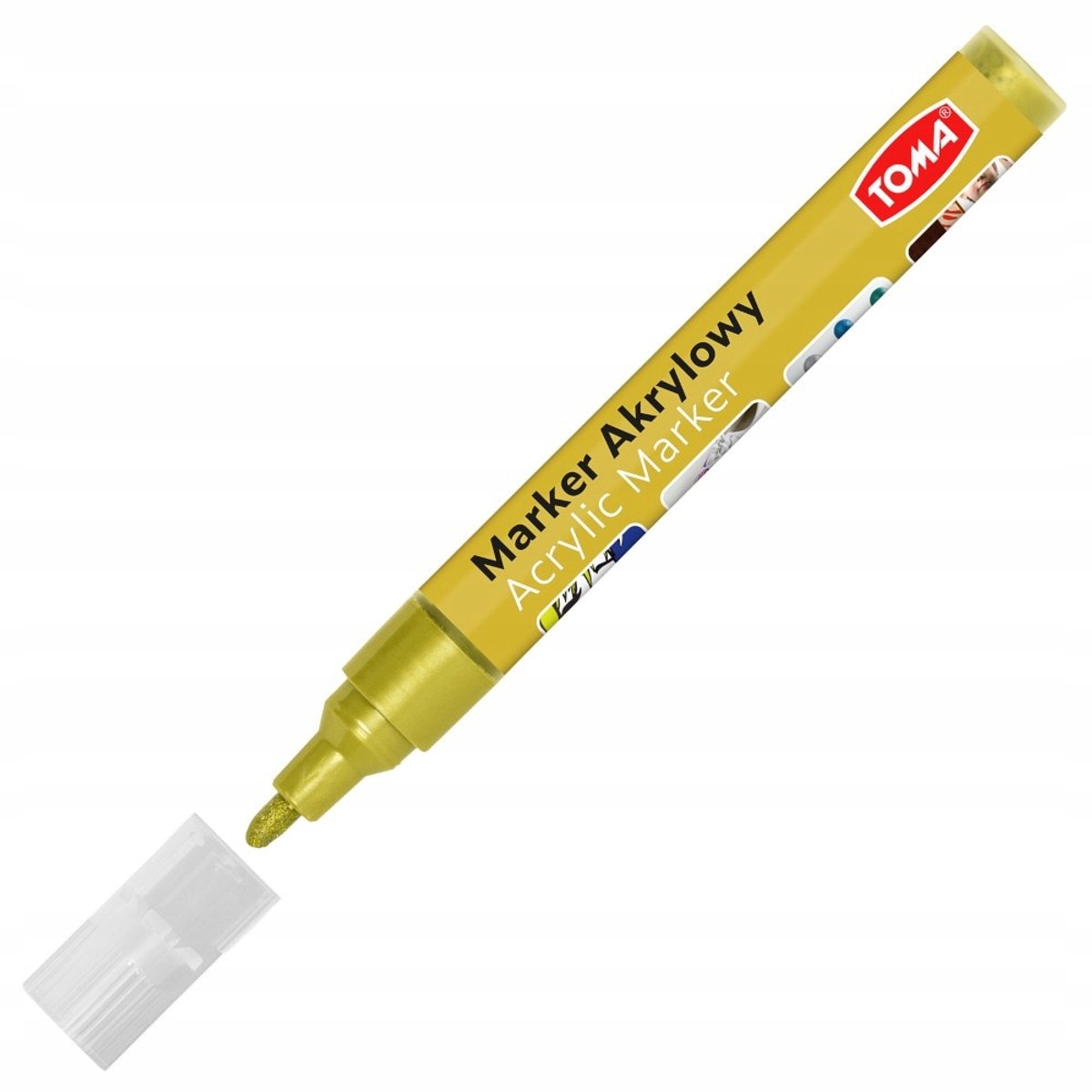 Toma TO-402 Acryl Marker Goud - Decoratie en Schilderen
