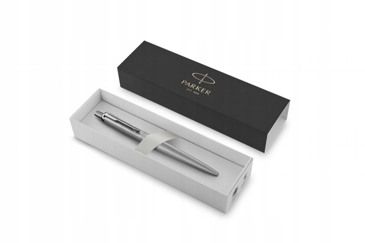 Parker Jotter XL Monochrome Roestvrij Staal Balpen - Stijlvol Schrijven