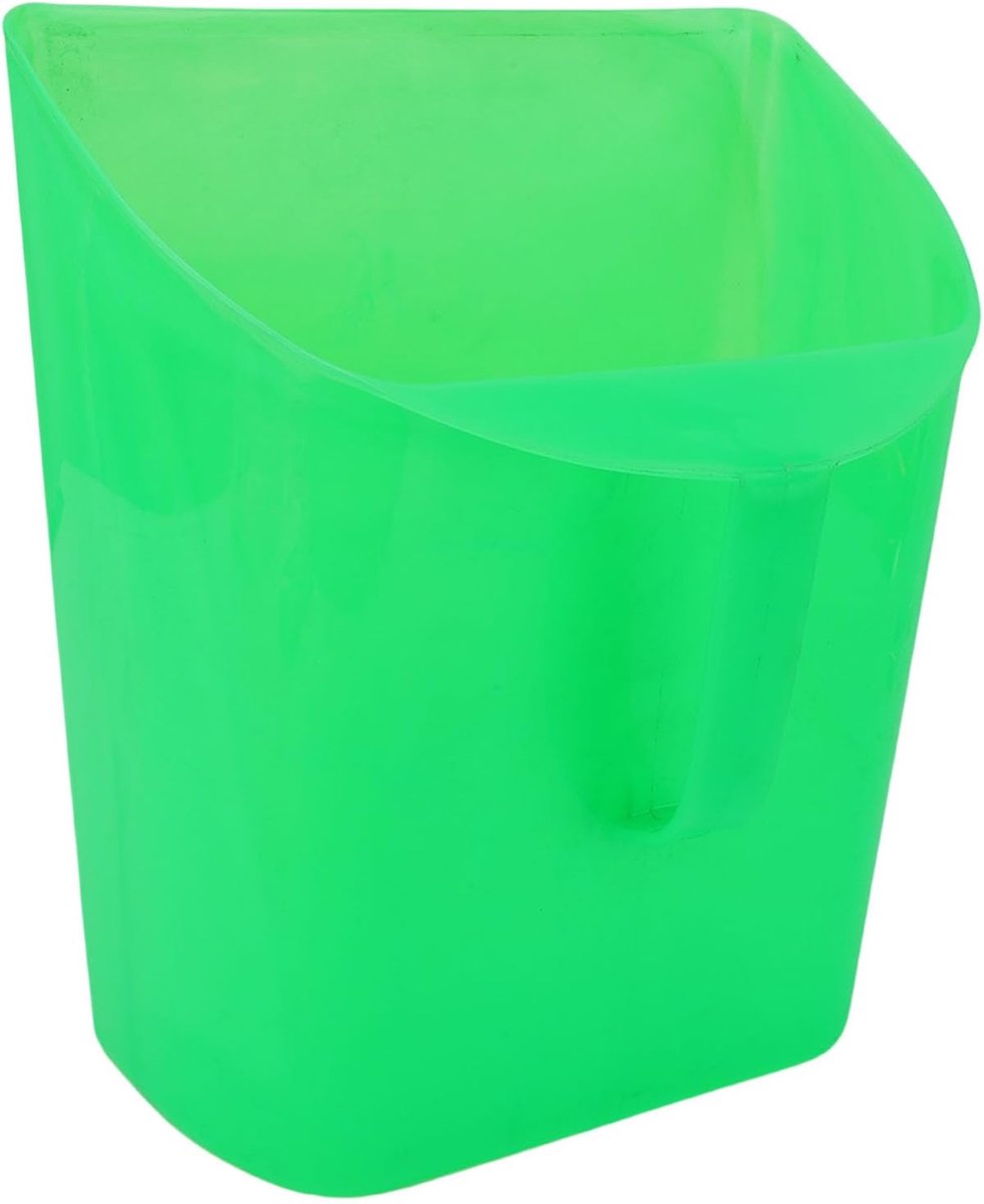 Voerschep, Gesloten Plastic Schep met Stevig Handvat voor Kattenbakvulling, Huisdiervoer, Ijsblokjes, Granen, Maat 235x95x265mm