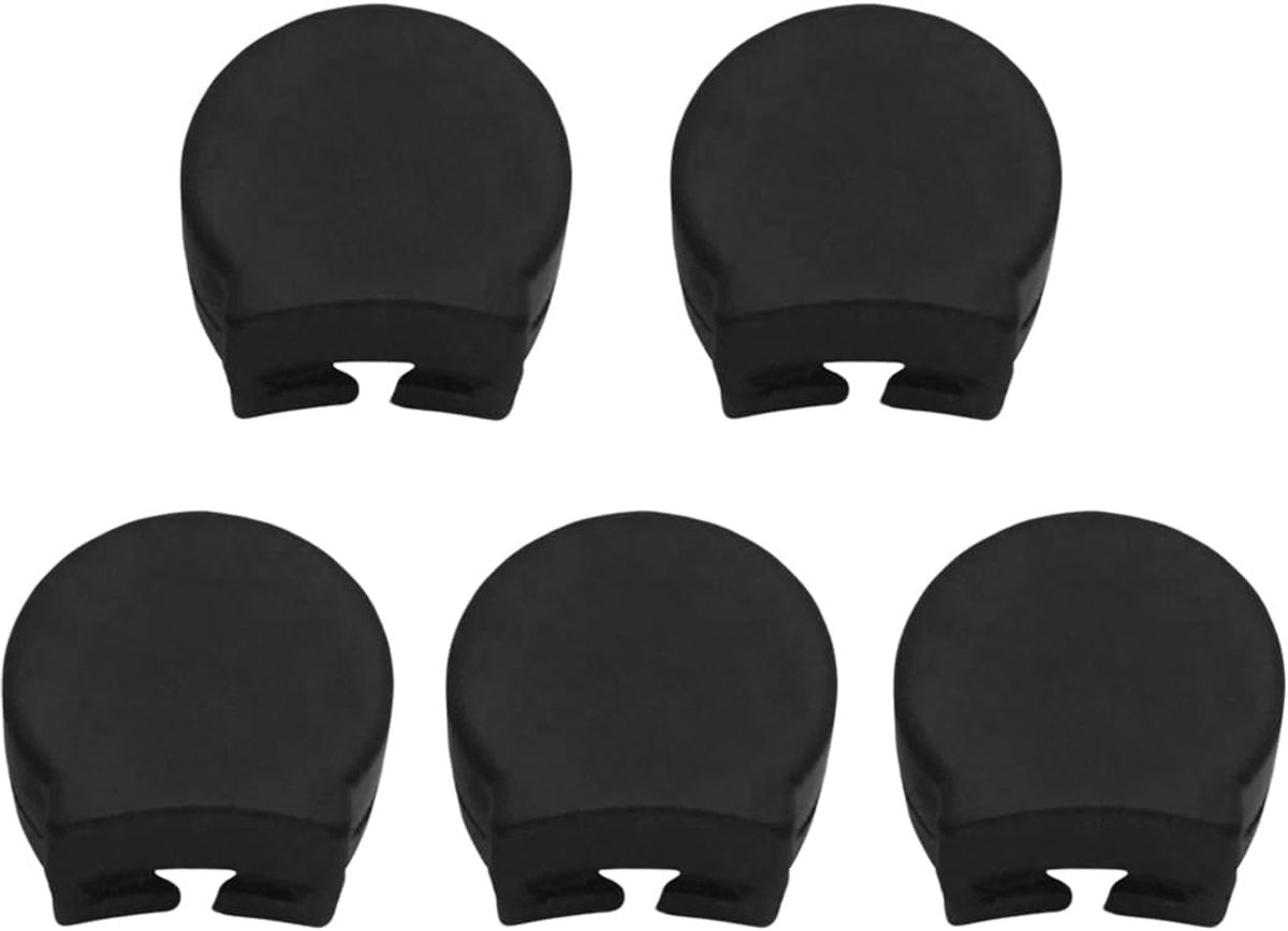 5 x duimklarinet rubber duim klarinet bescherming accessoires voor muziekinstrumenten klarinet (zwart)