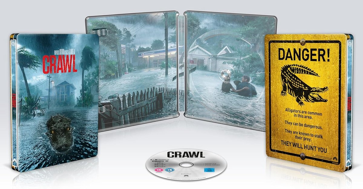 Crawl - 4K UHD - Steelbook - Import