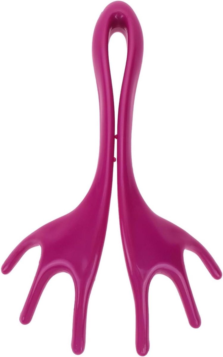 Hoofdhuid Massager - Hoofdmassage Tool - Ontspanning Bevorderen - Gladde Textuur - 18.5 cm - Paars