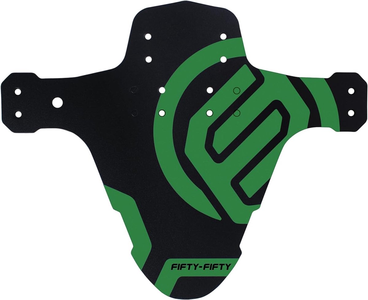 MTB Spatbord voor Mountainbike, Voor- en Achterspatbord voor 26", 27.5", 29" en Fatbike, Groene Polypropyleen Bescherming tegen Modder