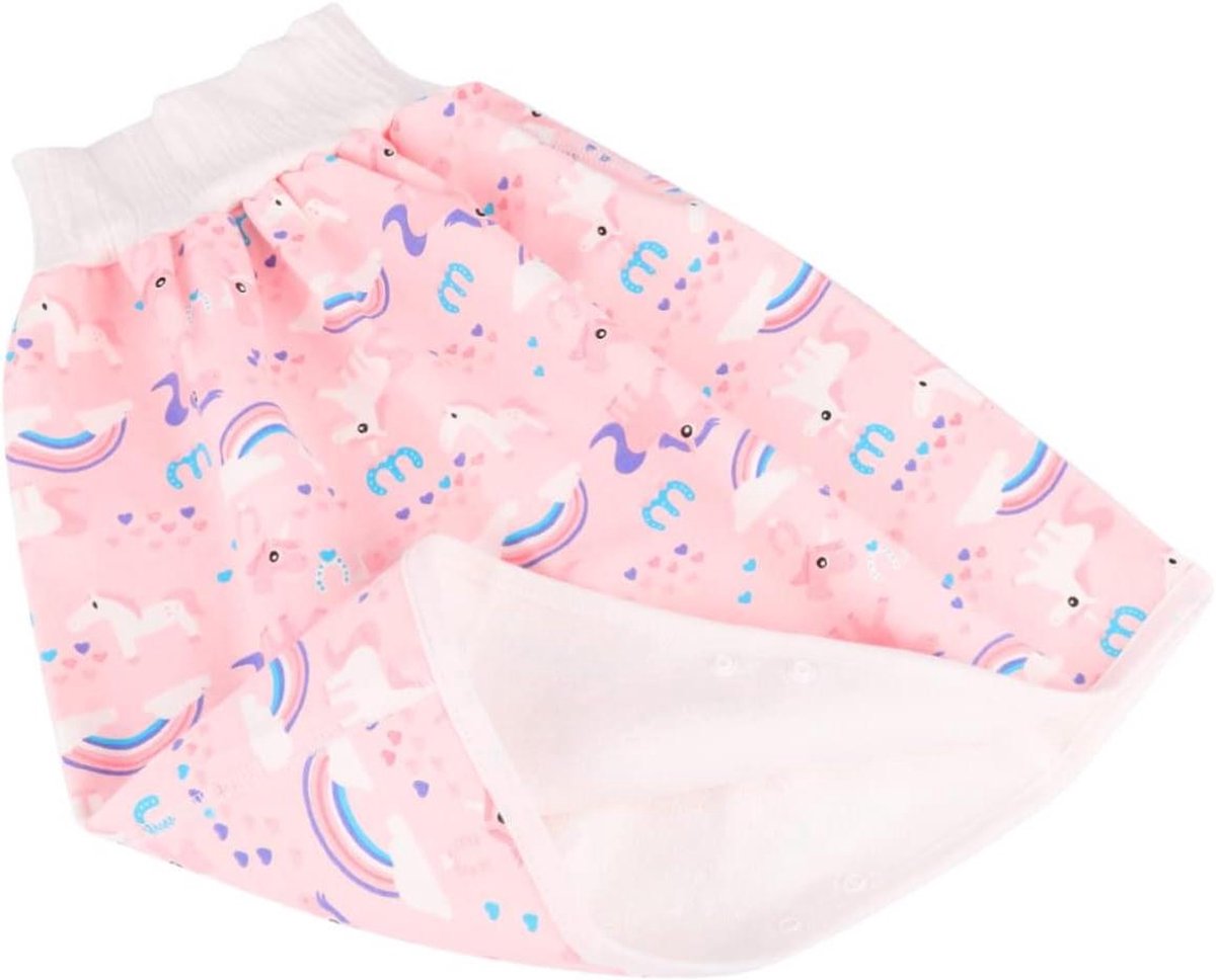 Luierrok Baby - Oefenbroekje Potty Training - Potty Training - Hoge Taille - 47x42cm - Roze