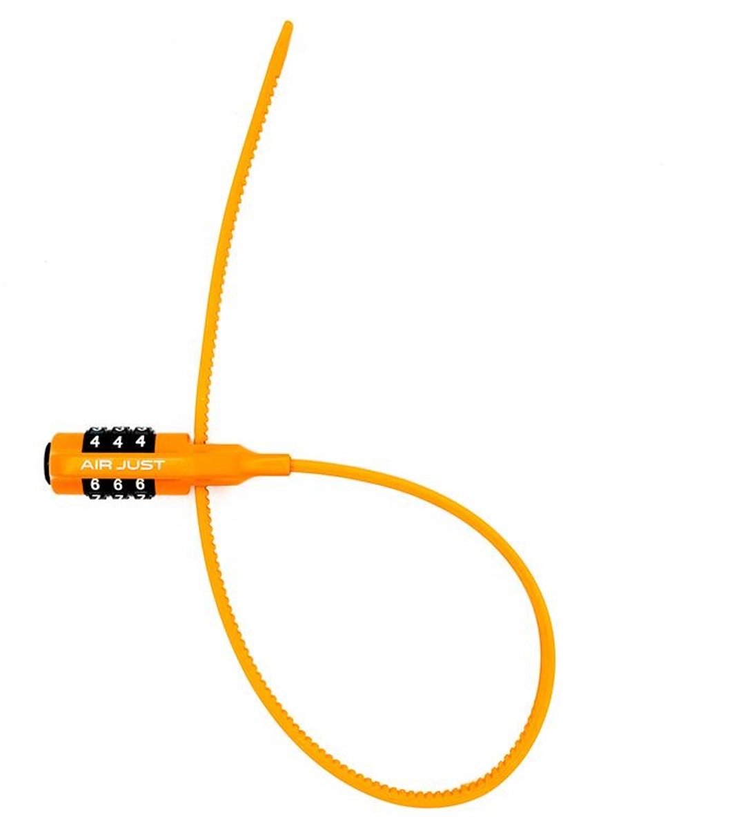 Kettingslot | Fietsslot Cijferslot | Design Winnaar - Oranje
