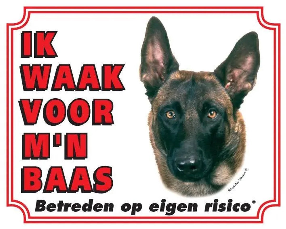 Bol.com Waakbord 39 Mechelaar 20x25cm aanbieding