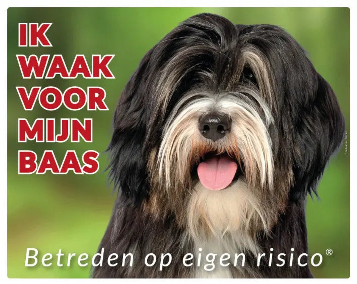 Tibetaanse Terrier Waakbord