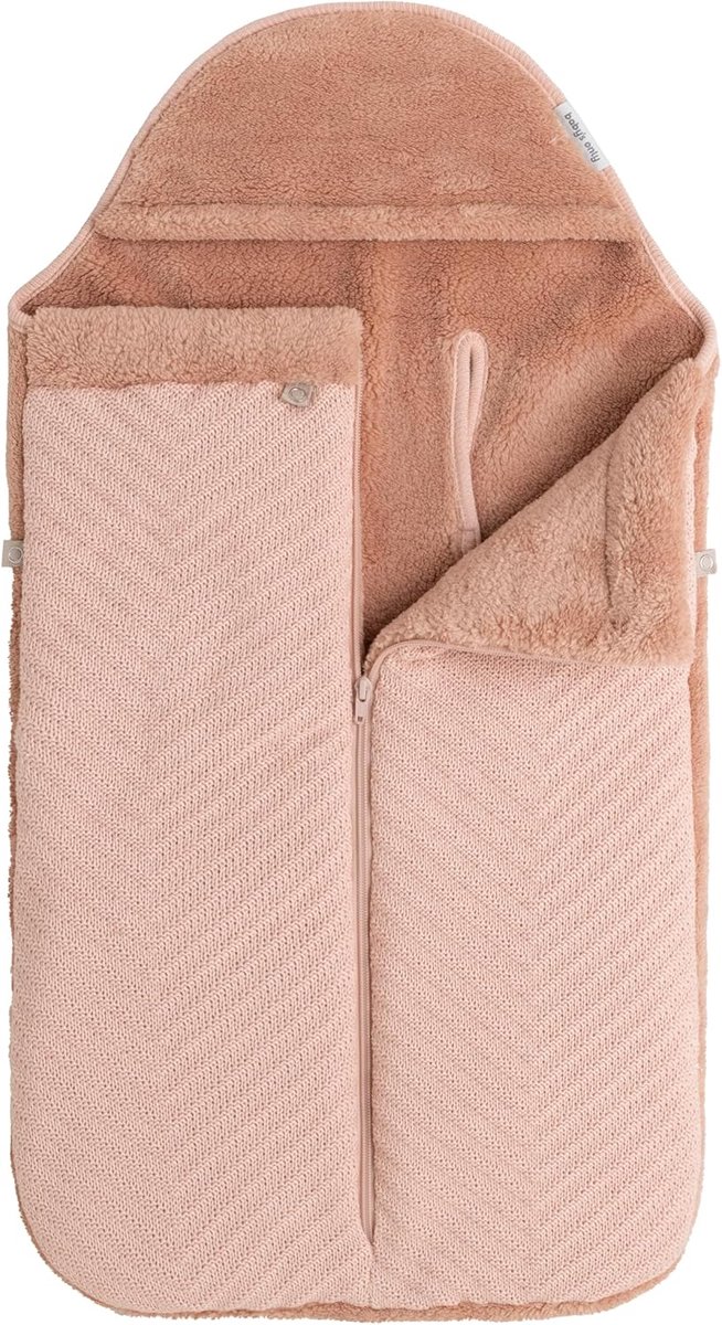 Voetenzak Autostoel - Baby zak - Warm Houden Baby - Innovatieve Voorrits - 86 x 38 cm - Beige — afbeelding 5